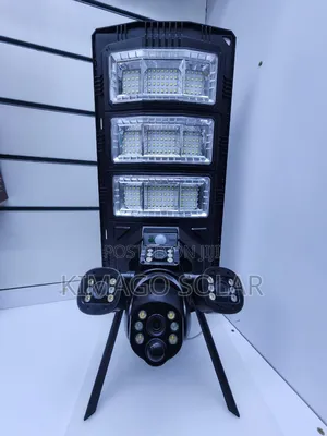 Ulinzi Wa 4g Taa 450w Ya Solar Yenye Kamera 3 Za Kisasa (Ai)