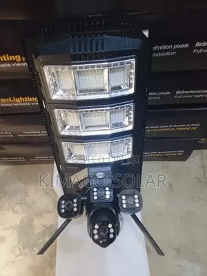 Cross Fire 450w Taa Kali Ya Solar Yenye Mfumo Wa Kamera 3 ()
