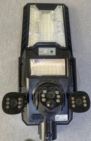 Security System Ya Solar Lenzi 3, Taa 450w, Inatumia Simcard