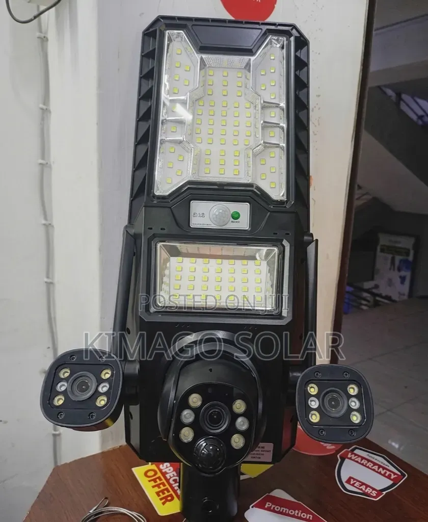 Kamera Ya Solar Ya Mashambani Inatumia Line Ya Simu, Lenzi 3