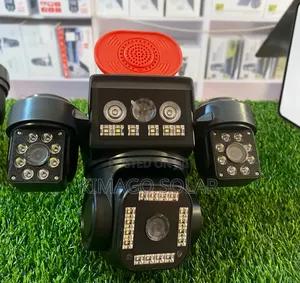 Protect Your Home With 4 Lens Solar Camera