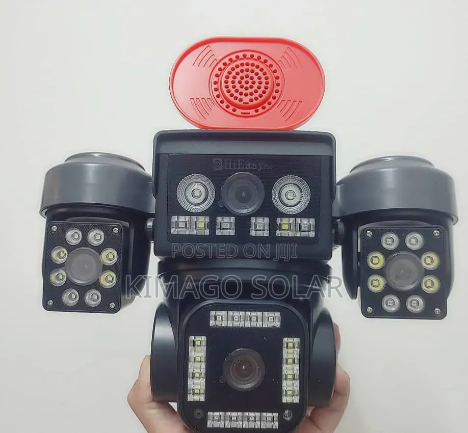 Solar Security Camera Outdoor Lenzi 4 Zinapatikana Sasa