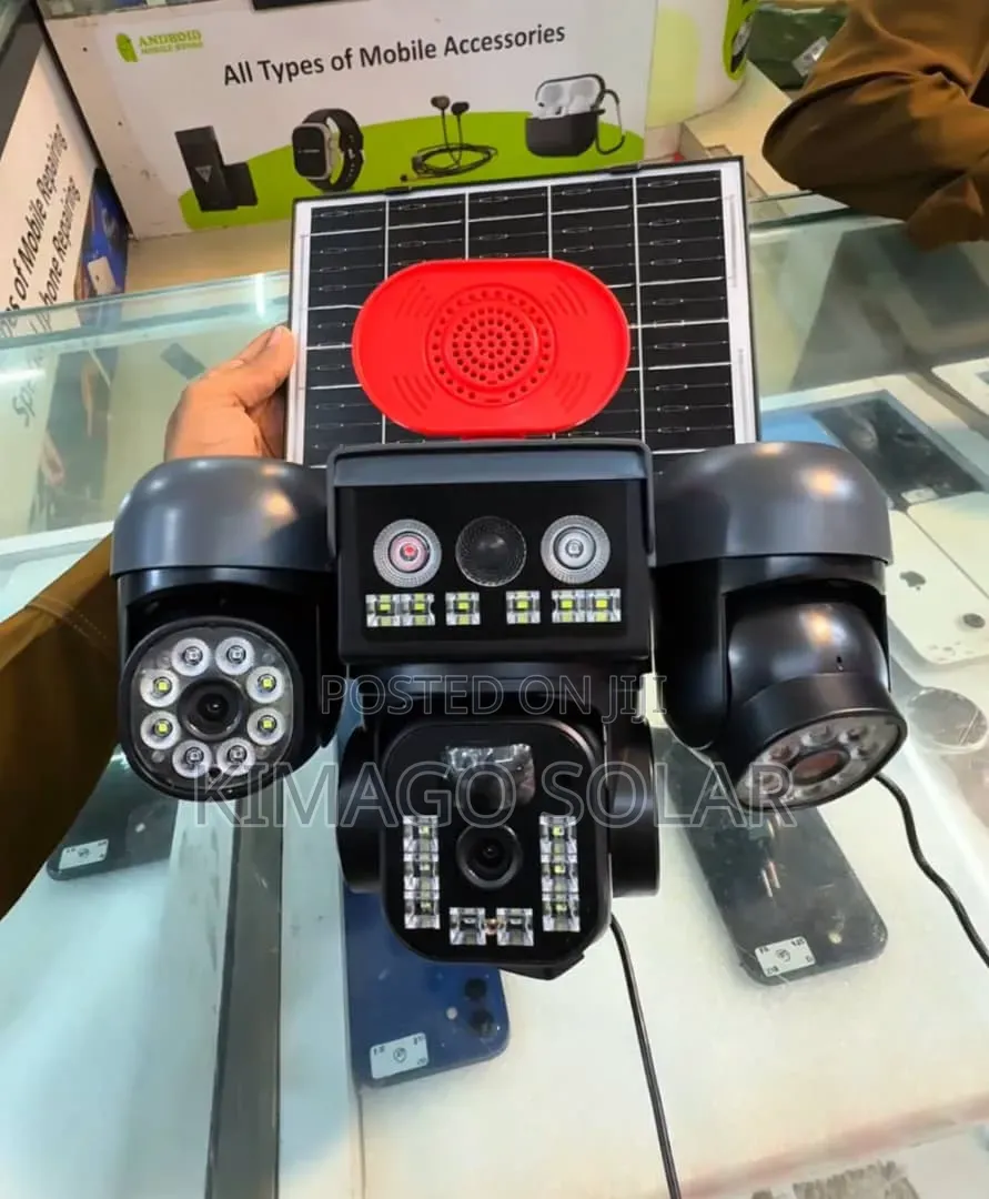Unahitaji CCTV Haraka? Chukua Hii Leo Solar Security Lenzi 4