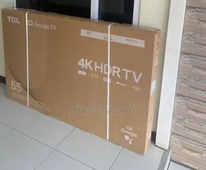 TCL 55-Inch Uhd Smart Google Tv With an Edgeless Design.