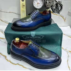 Men's Leather Shoes 1 Colour Unique J.M Weston Leather Materials