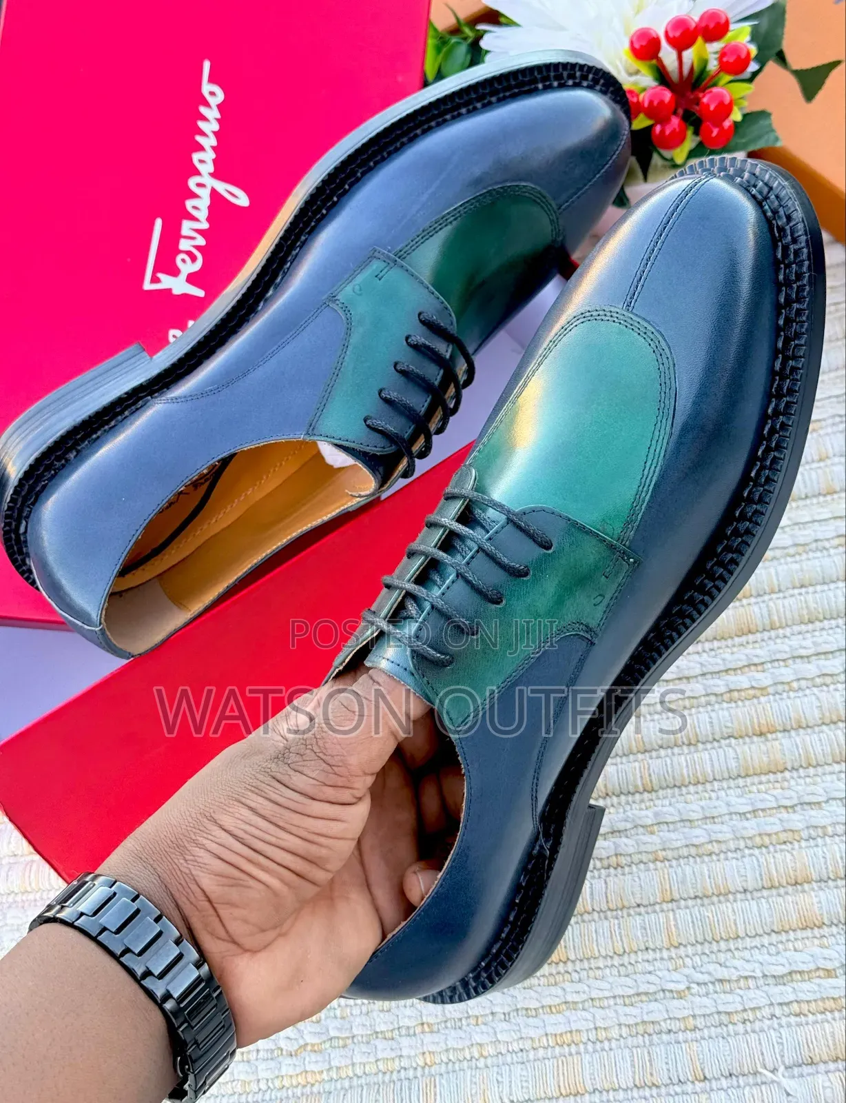 Men's Leather Shoes 1 Colour Unique J.M Weston Leather Materials