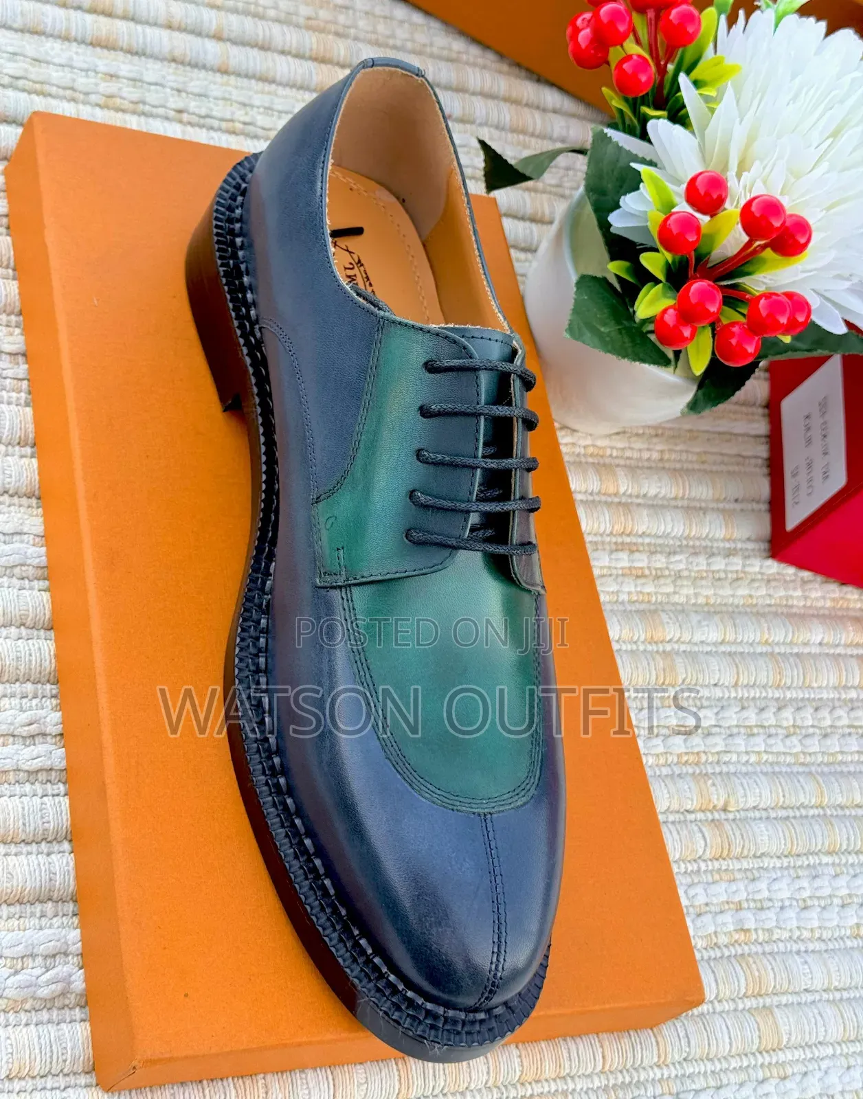 Men's Leather Shoes 1 Colour Unique J.M Weston Leather Materials