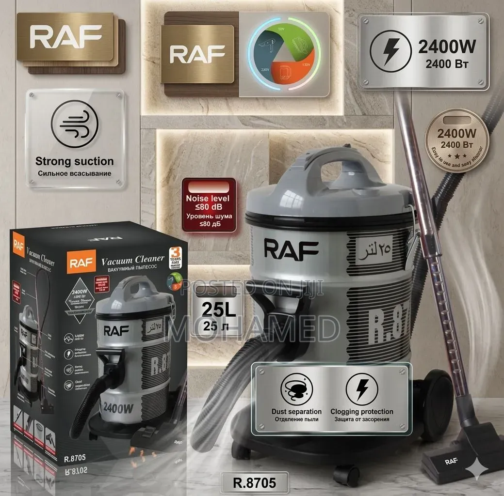 Raf Dry Vacuum Cleaner 25l