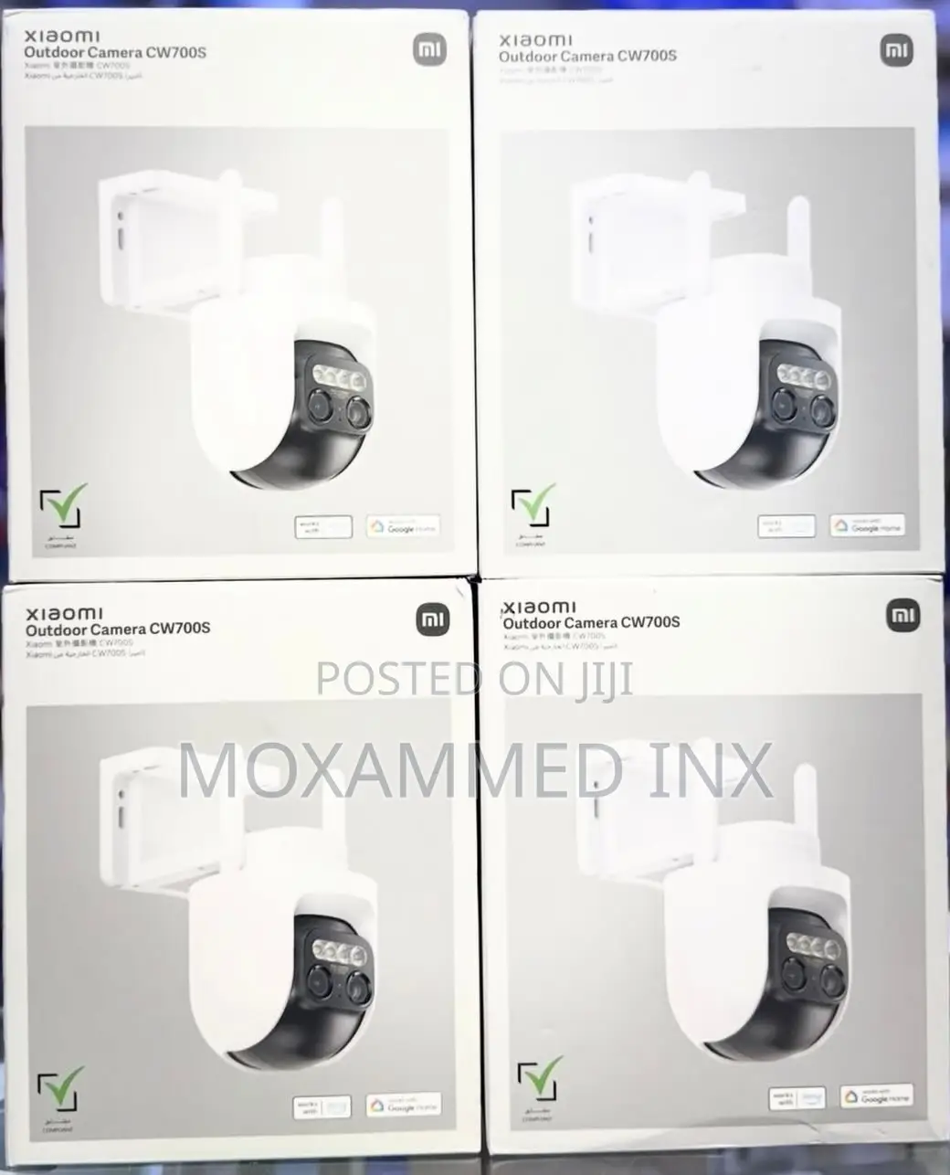 Xiaomi Outdoor Camera Cw800s Two 4mp Lenseswork With Alexa