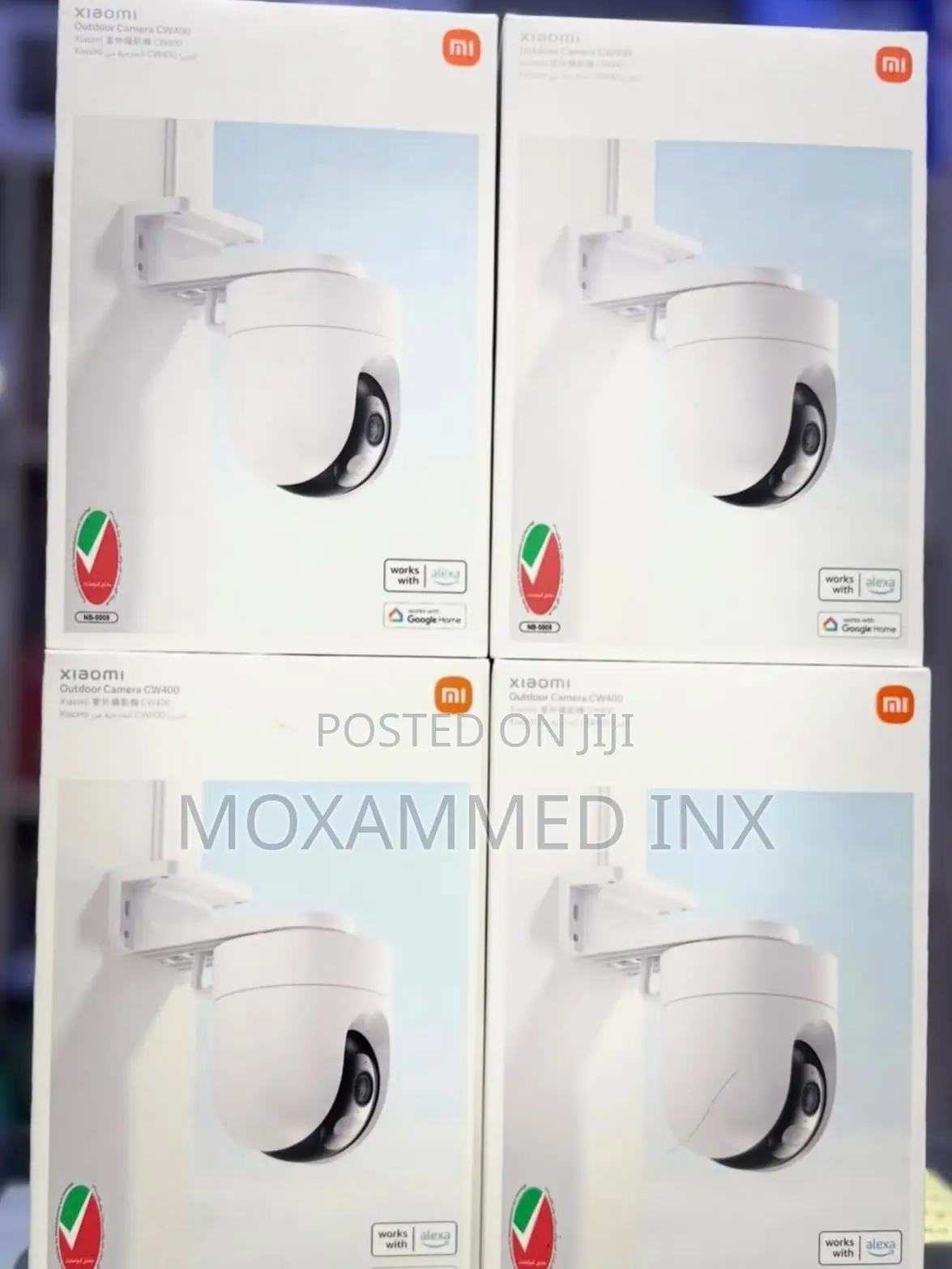 Xiaomi Outdoor Camera Cw400 360with Alexaip66 Water Resistance