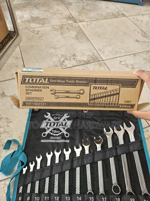 Total 12pcs Combination Spanner 6-24