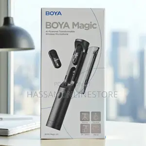 Boya Magic - World's 1st Al-Powered Transformable Wireless Microphone