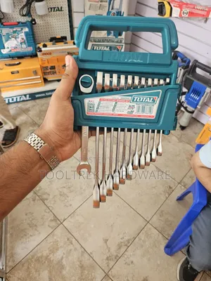Total 12pc Rachet Spanner Set 8mm-19mm