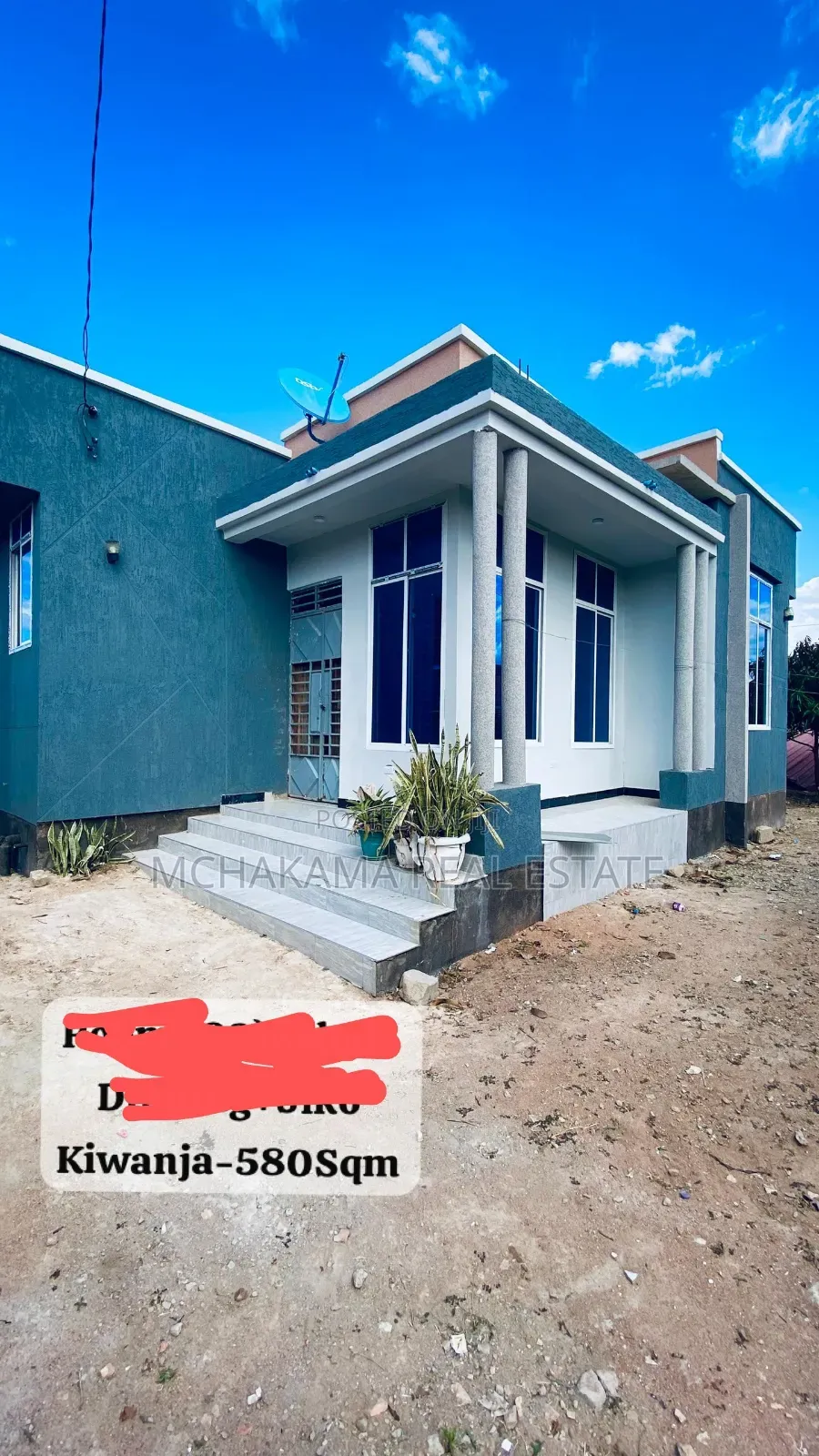 3bdrm House in Mchakama Real Estate, Fufu for sale