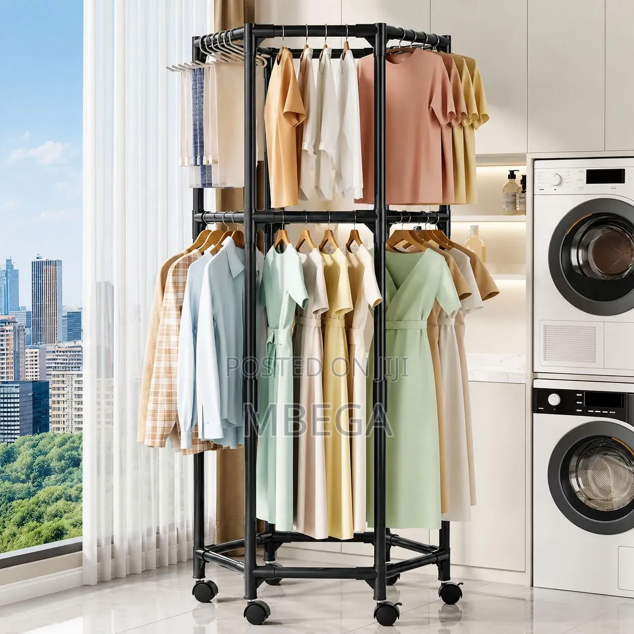 Rotating Clothes Rack
