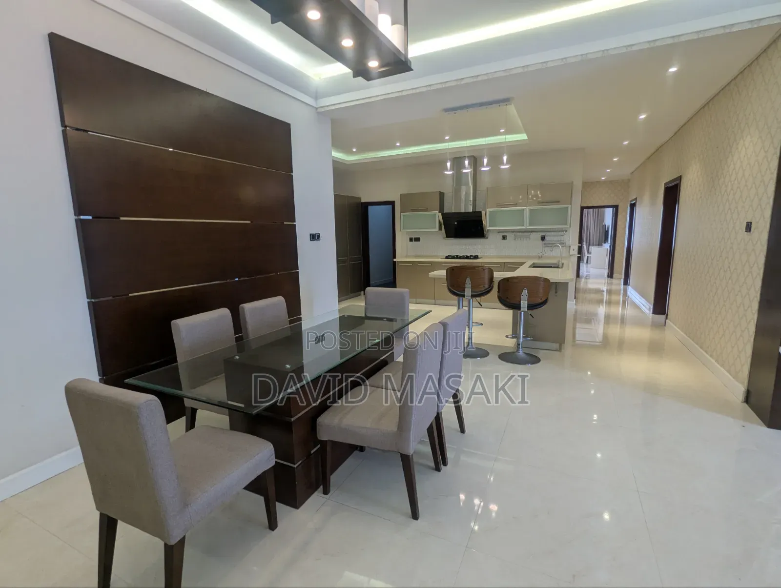 Furnished 4bdrm Apartment in Big Apartments, Masaki for rent