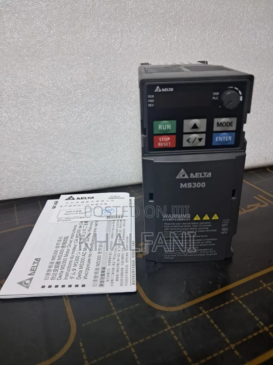 Variable Frequency Drive ( Vfd) 0.75 Kw Input 220v- Output 220-3phase