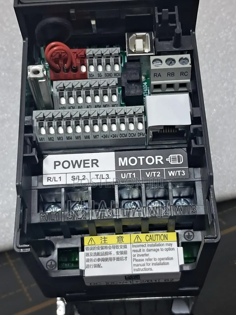 Variable Frequency Drive ( Vfd) 0.75 Kw Input 220v- Output 220-3phase