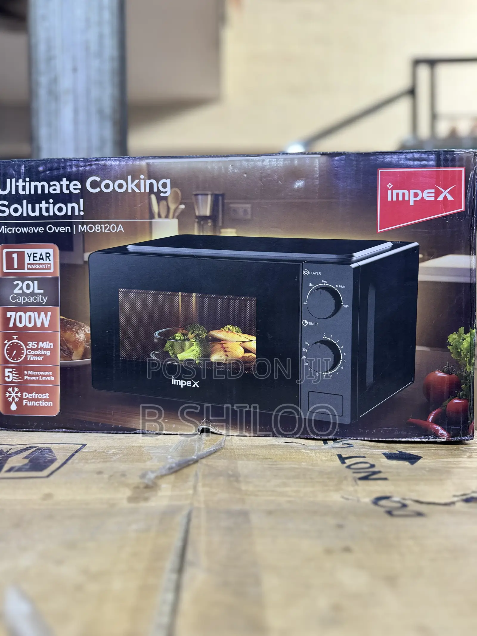 Impex Microwave Black