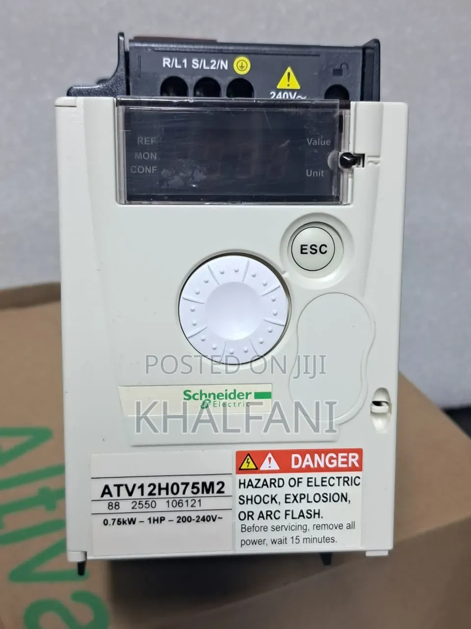 Variable Frequency Drive (Vfd) 0.75 Kw Input220v--Output 220v- 3phase