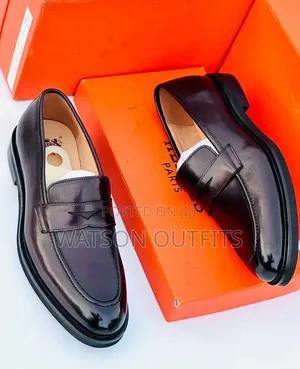 Men's Leather Shoes Anax Classically Branded Materials Original