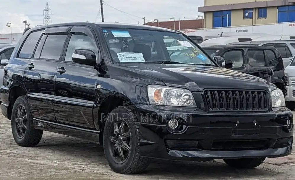 Toyota Kluger 2007 Black
