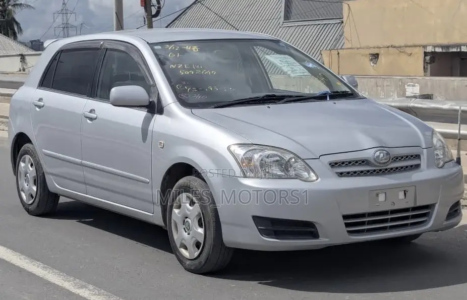 Toyota Allex 2004 Silver