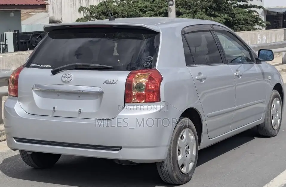 Toyota Allex 2004 Silver