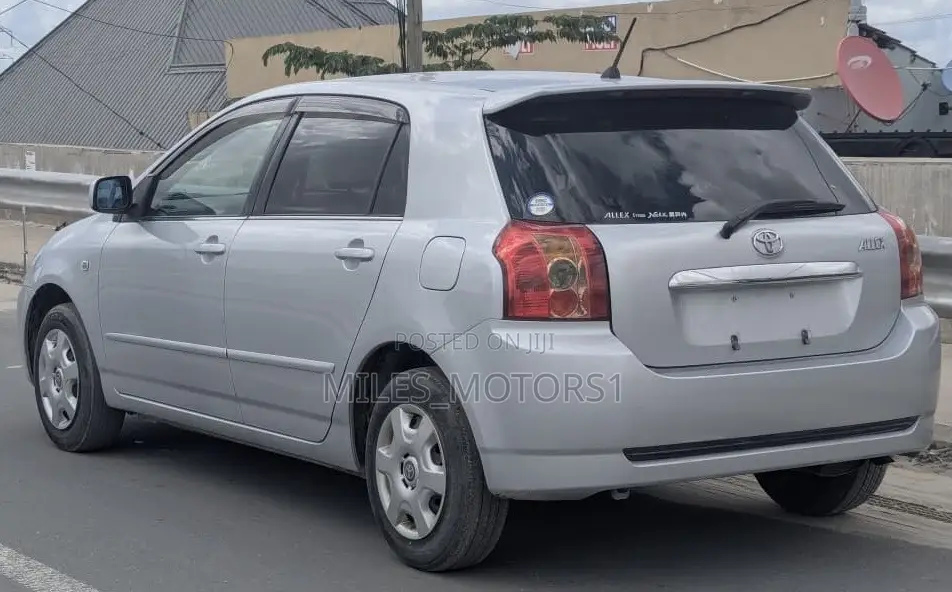Toyota Allex 2004 Silver