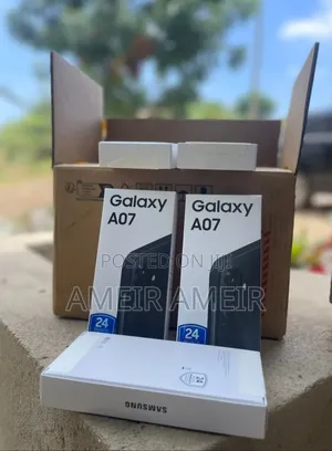 New Samsung Galaxy A07 4G 64 GB Black