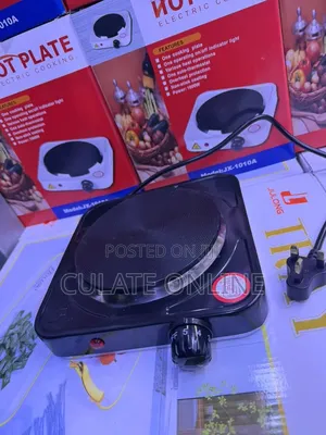 Jiko La Umeme Plate 1 / Single Electric Stove