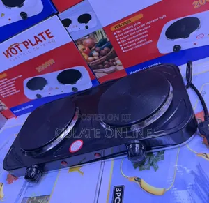 Jiko La Umeme Plate 2 / Double Plates Electric Stove