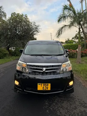 Toyota Alphard 2.4 Petrol AWD 2008 Black