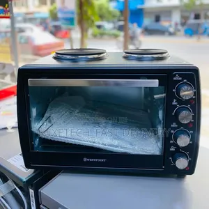 Westpoint 45-Liters Mini Oven With Integrated Double Hotplates