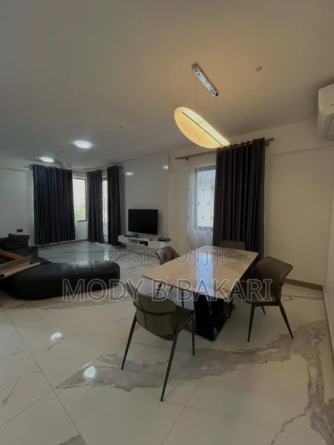 Furnished 3bdrm Apartment in Msasani for rent