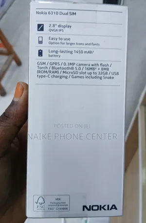 New Nokia 6310 Black