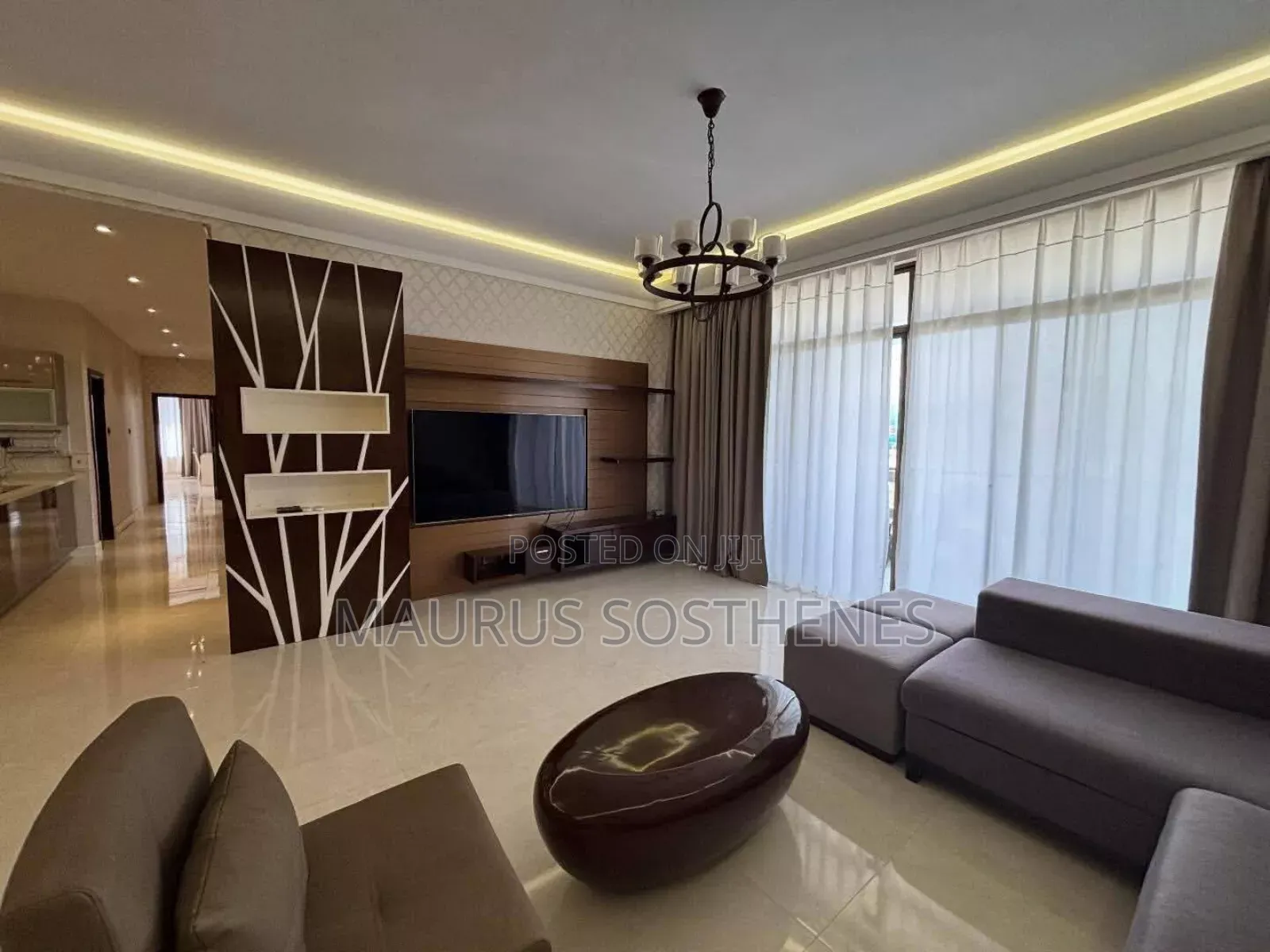 Furnished 4bdrm Apartment in Masaki for rent