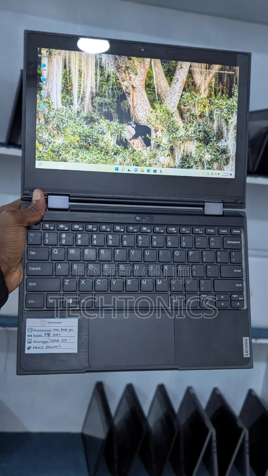 Laptop Lenovo 300e 8GB AMD SSD 128GB
