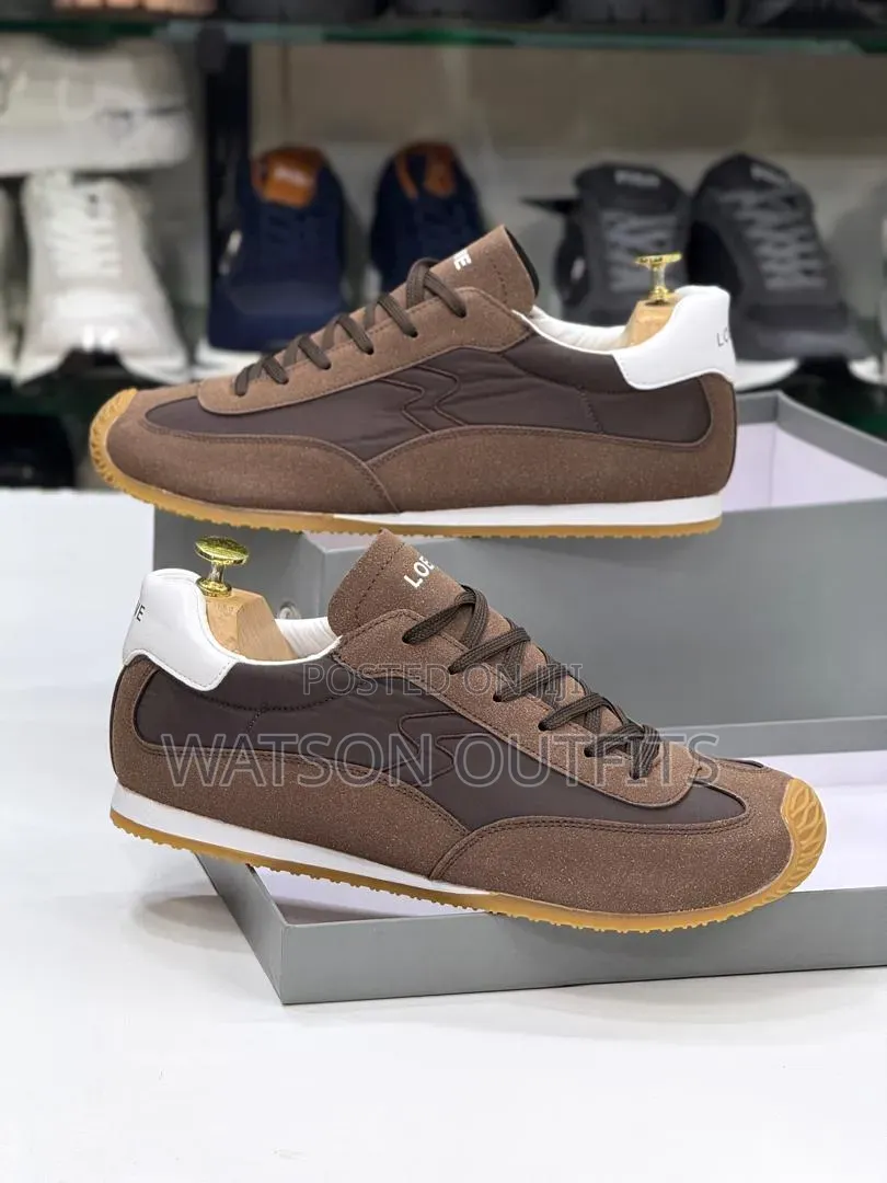 Men's Leather Shoes or Sneaker Footwears Completely Loewe Branded