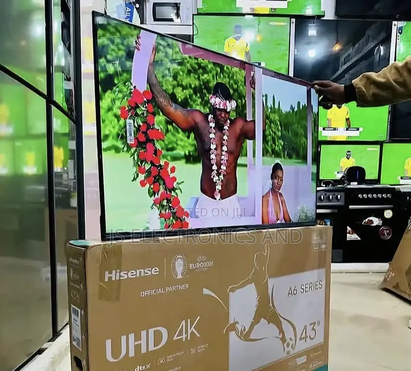 Hisense Tv Inch 43 Smart High Quality Display Free Braket