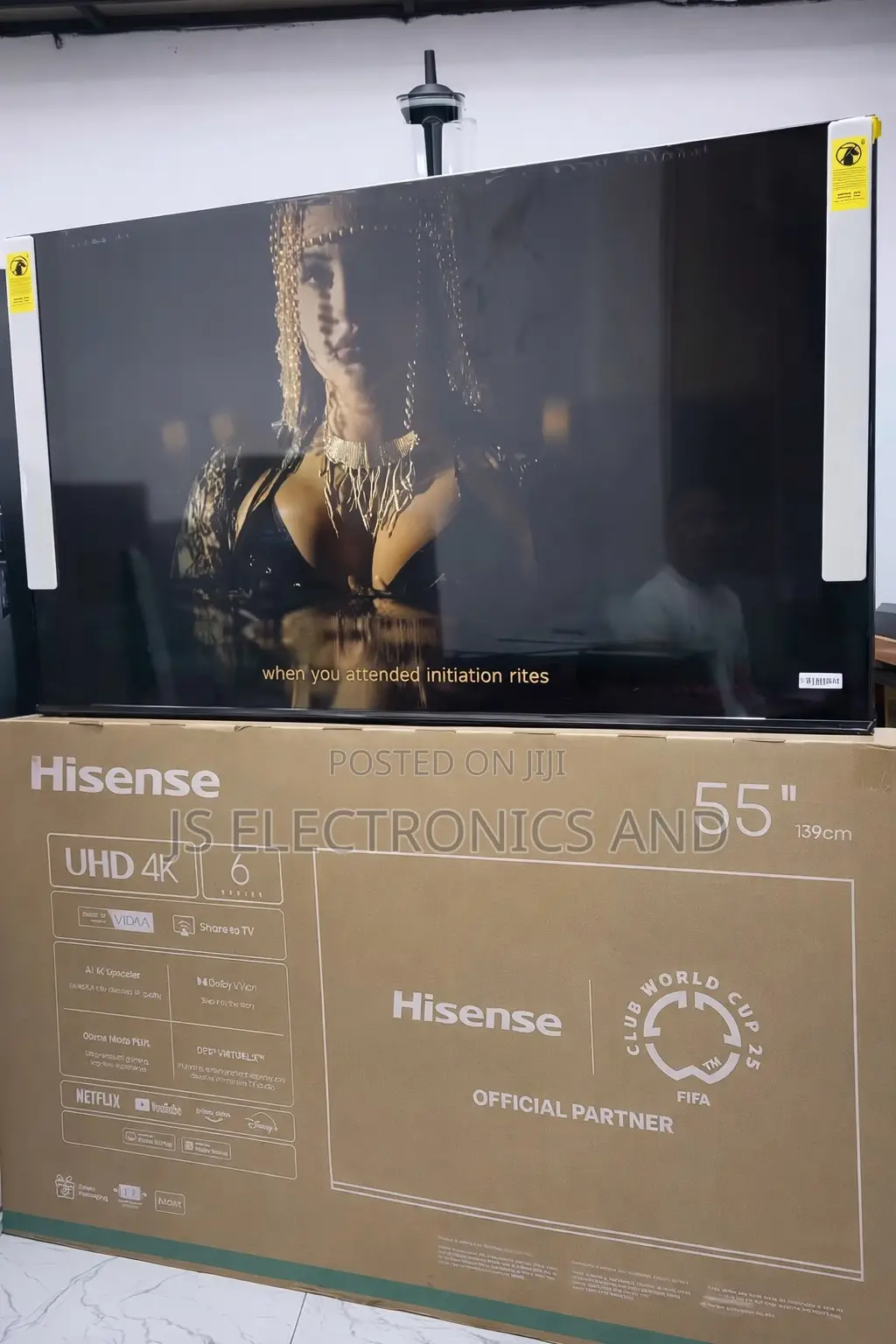 Hisense TV Inch 55 Smart High Quality Display Offer Ya Best Price