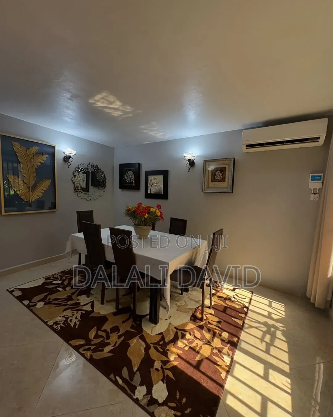 Furnished 3bdrm Villa in Oysterbay for rent