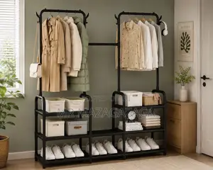 Multi-Functional Coat Shoes Rack