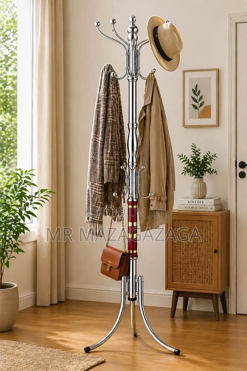 Stainless Steel Coats Hats Rack 30kg