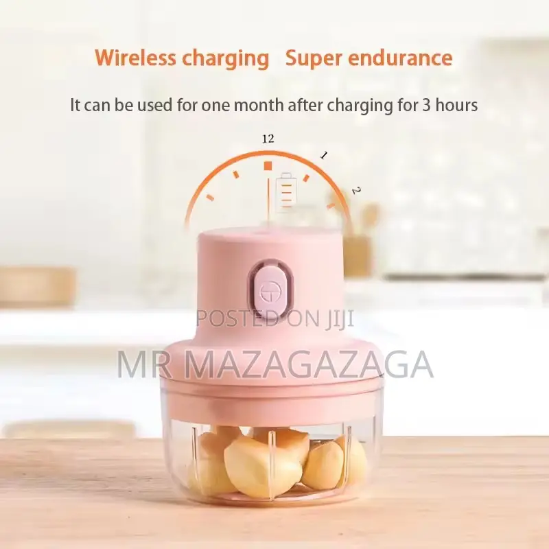 250ml Mini Electric Garlic Chopper