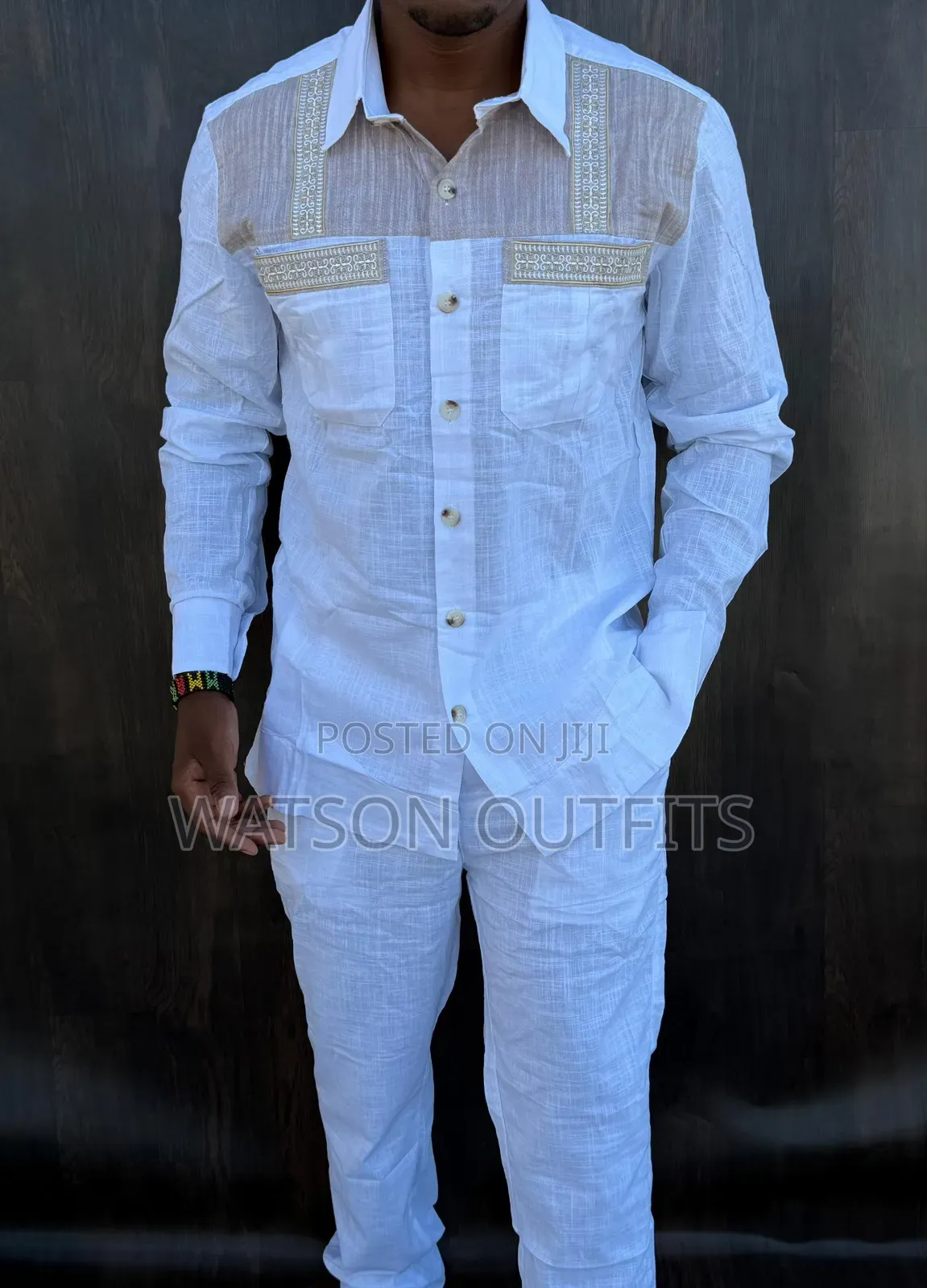 Men's Linen Materials Quality and Original Fulls Brand New