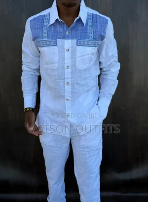 Men's Linen Materials Quality and Original Fulls Brand New