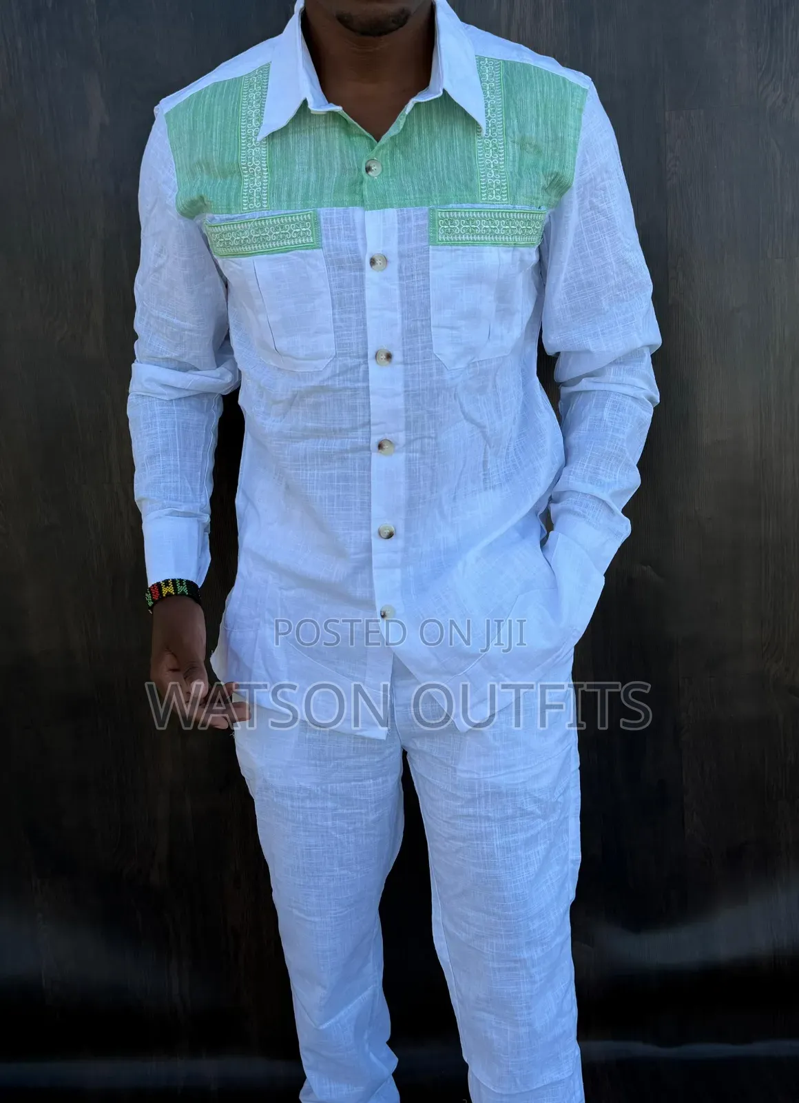 Men's Linen Materials Quality and Original Fulls Brand New