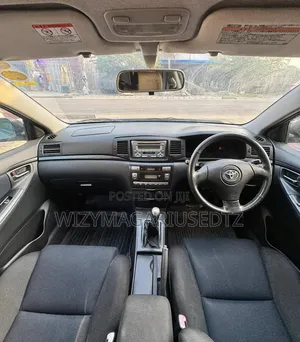 Toyota Allex 2007 Silver