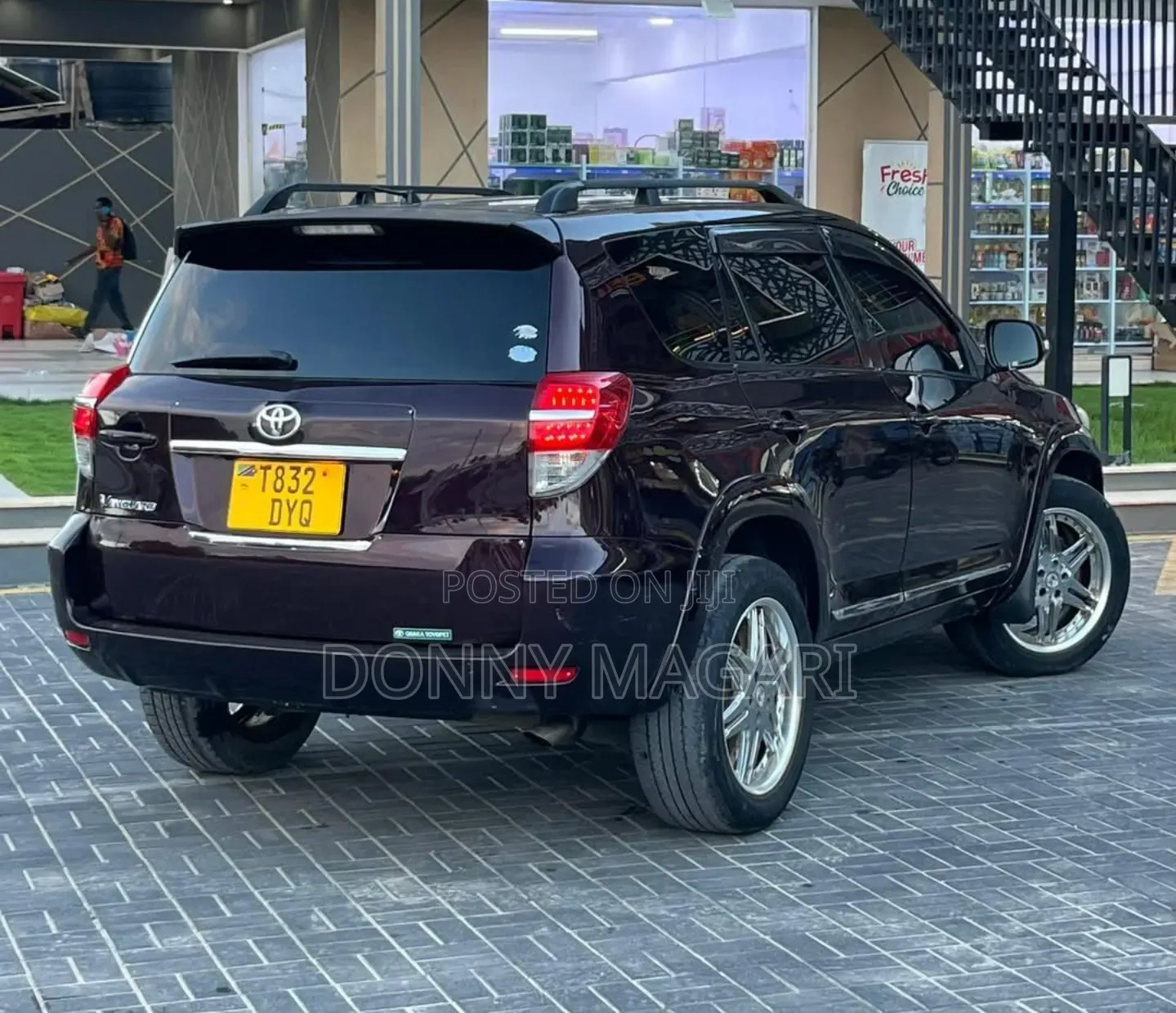 Toyota Vanguard 2008 Black